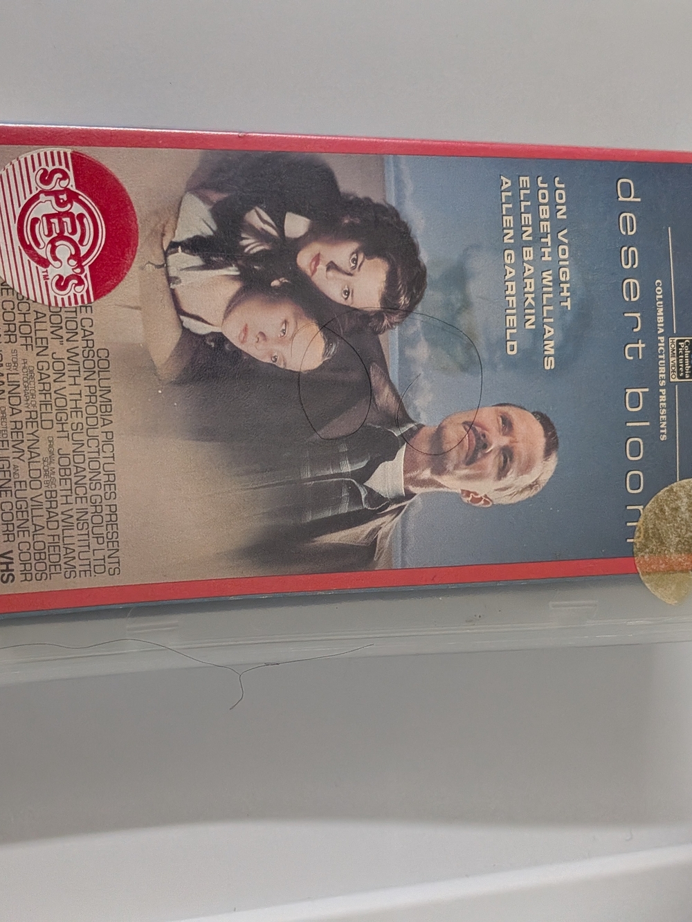 VHS Tape Of Desert Bloom